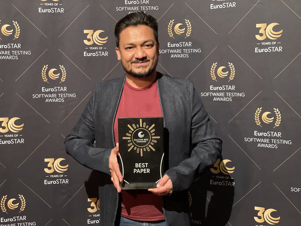 EuroSTAR Best Paper 2022 Award