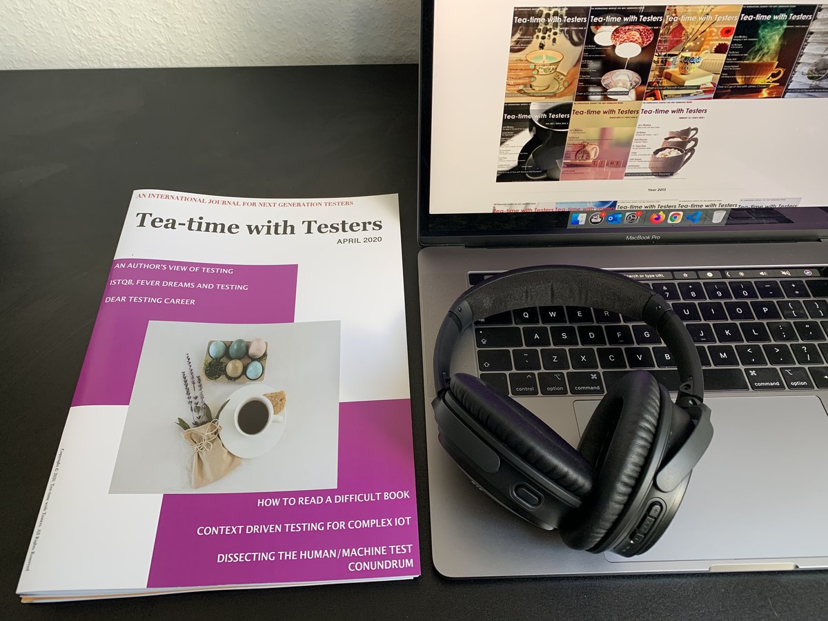 Tea-time with Testers Magazine